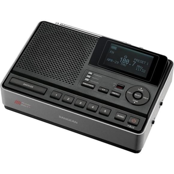 CL-100 NOAA, S.A.M.E and Public Alert Certified Weather Alert Table-Top Radio